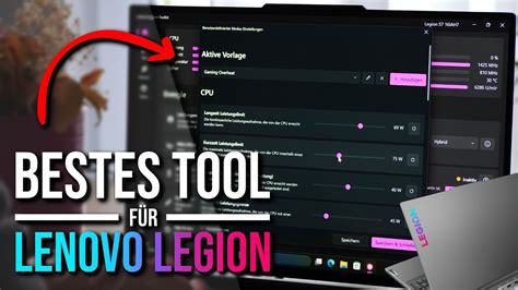 Legion Toolkit Ein Muss F R Jeden Lenovo Legion Laptop Youtube