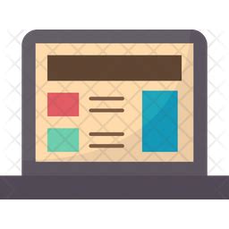 Front End Development Icon - Download in Flat Style