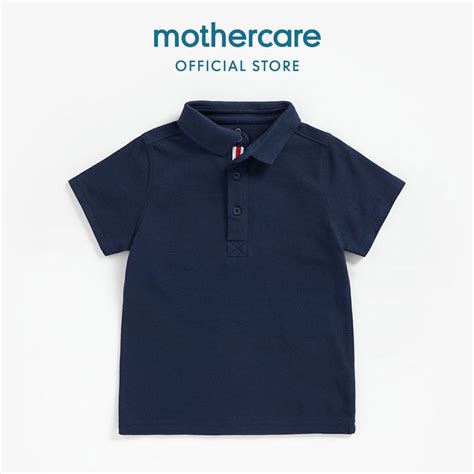 Jual Mothercare Navy Polo Shirt Kaos Polo Bayi Laki Laki Biru Navy