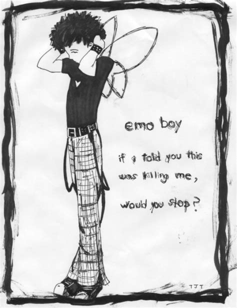 Emo Boy Sketch At PaintingValley Explore Collection Of Emo Boy Sketch