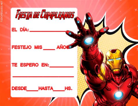 Cumplea Os Y Fiesta Tem Tica Iron Man Para Ni Os Tips De Madre