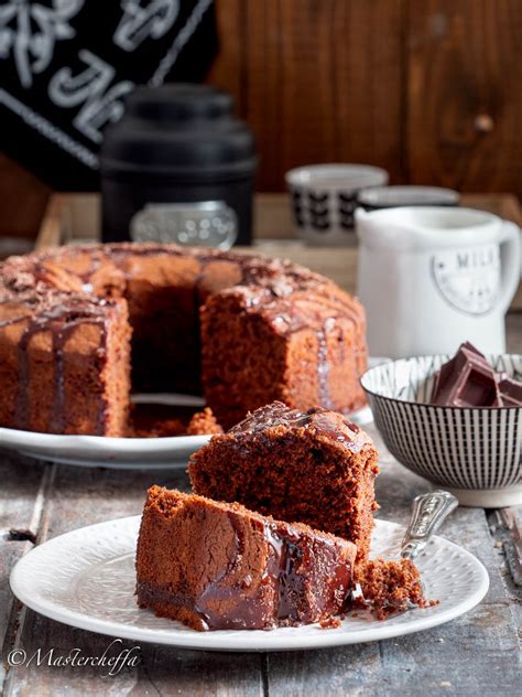 Ciambellone Al Cioccolato Glassato Ricetta Tradizionale Umida E Soffice