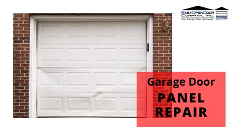 Garage Door Panel Repairs And Replacement Easy Open Door