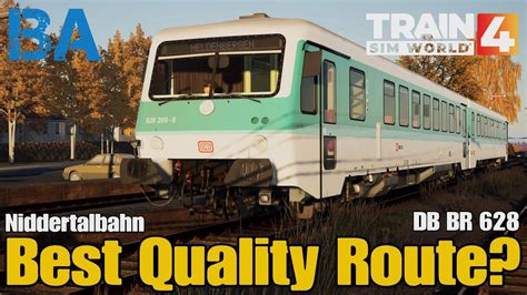 Best Quality Route DB BR 628 Niddertalbahn Train Sim World 4