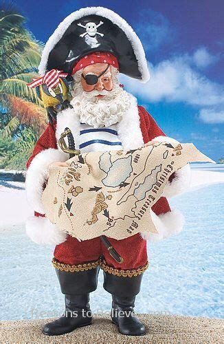 Pirate Santa Love This Christmas Pinterest Pirates Buried