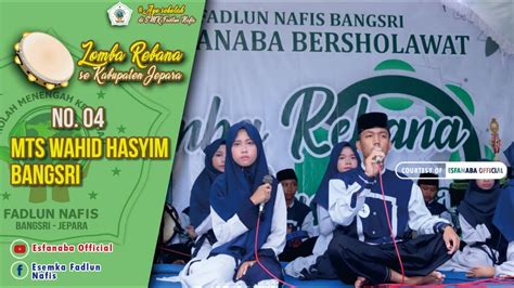 Sa Duna Fiddunya Kulul Qulub I Lomba Rebana Classic Esfanaba