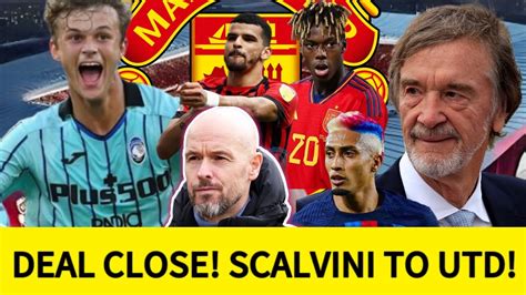 It Is Happening Deal Close Man United Near Sealing M Scalvini From