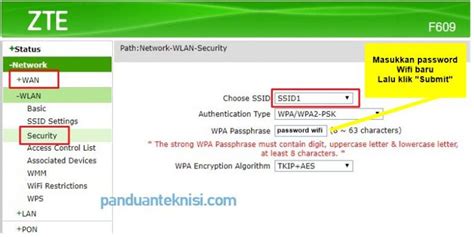 Cara Ganti Password Wifi Indihome Modem Huawei ZTE Fiberhome