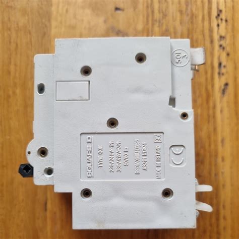 Square D D Qoe Triple Pole Mcb Type C Breaker Qo Ed