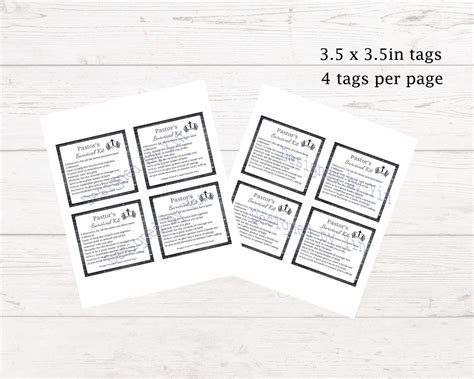 Pastors Survival Kit Printable Survival Kit Pastor Appreciation Gift