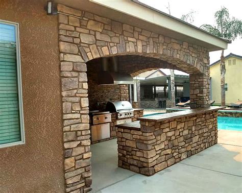 Stylish Outdoor Kitchens - Viking Masonry | Fresno, California