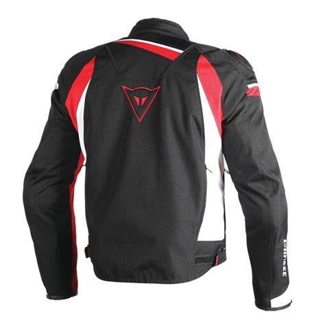 Dainese Veloster Tekstil Mont Black White Red