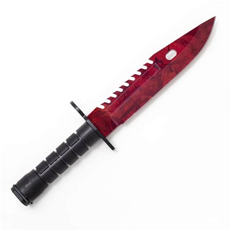 M9 Bayonet Ruby Real Cs2 Custom Made Irl By Lootknife