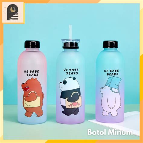 Jual Either Id Botol Minum Liter Viral Botol Minum Anak Sedotan Botol Minum We Babe Bears