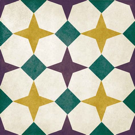 These Colourful Multi Use Patterned Tiles Comes In 4 Different Patchwork Designs They Are