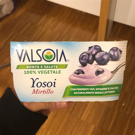 Valsoia Yogurt Ai Mirtilli Review Abillion