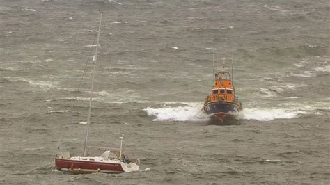 Two Callouts Including A Mayday Call For Troon Rnli All Weather