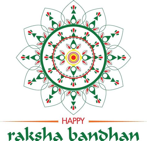 Raksha Bandhan floral Design 46540114 Vector Art at Vecteezy