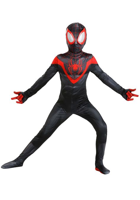 Child Marvel Miles Morales Zentai Suit Costume | Spider-Man Costumes