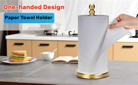 Amazon Gold Paper Towel Holder Countertop Standing Paper Towel