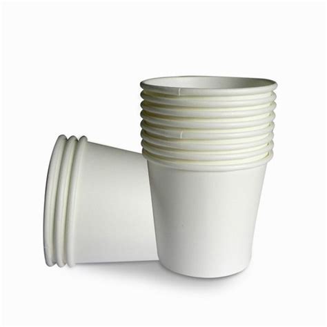 Plain Disposable Paper Cup Packet Size 50 Pieces At Rs 0 26 Piece In