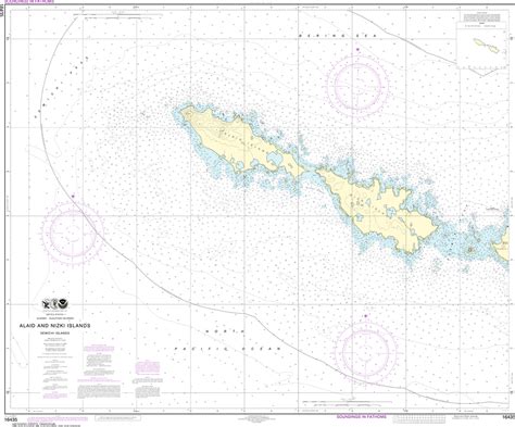 POD NOAA Charts for the Alaska Coast: Near Islands Tagged "Alaska Coast ...