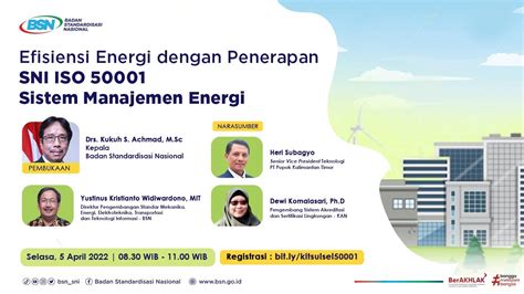 Efisiensi Energi Dengan Penerapan Sni Iso Sistem Manajemen Energi