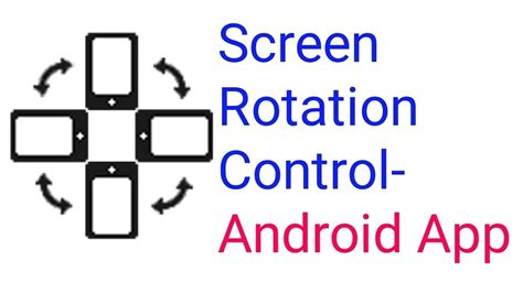 Manually Rotate Android Screen