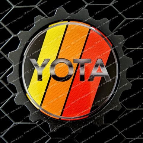 35 Grille Badge Toyota Compatible Retro Tri Color Etsy