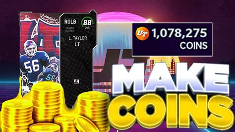 1 COIN MAKING METHODS MAKE 500K COINS AN HOUR Madden 24 Ultimate