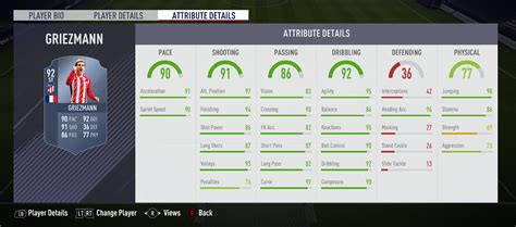 Griezzmans Sbc Face Stats R Easportsfc