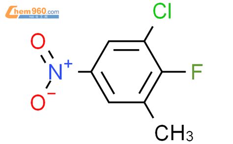 849833 95 0 BENZENE 1 CHLORO 2 FLUORO 3 METHYL 5 NITRO CAS号 849833 95