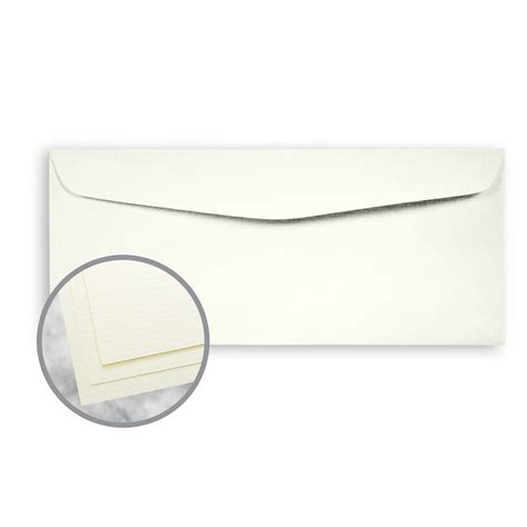 Natural White Envelopes No 10 Commercial 4 1 8 X 9 1 2 24 Lb