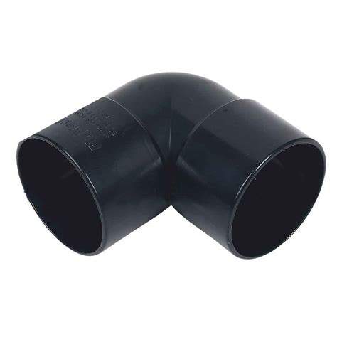 Solvent Fit 32mm 90 Degree Bend Elbow Black