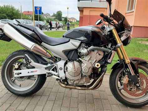 Купить б у Honda CB 600F Hornet карбюратор 6 передач в Барановичах чёрный naked bike 2006 года