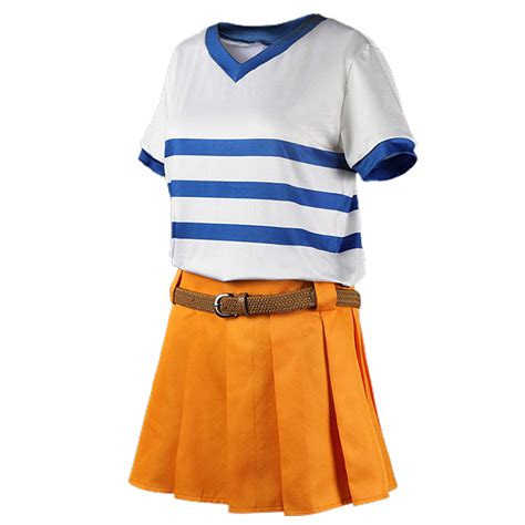 One Piece Nami Cosplay Costume Outfits Halloween Carnival Suit – Cosplaysky.ca