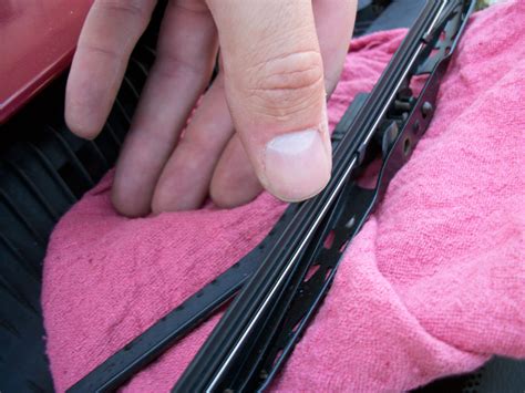 How To Clean Windshield Wipers Steps With Pictures