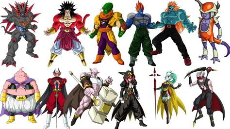 REVELADO Los 12 Enemigos Invocados Por Demigra Super Dragon Ball