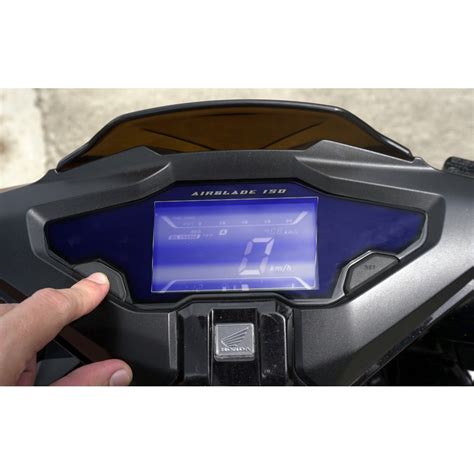 Gauge Protector For Honda Airblade Blue Clear Design Shopee Philippines