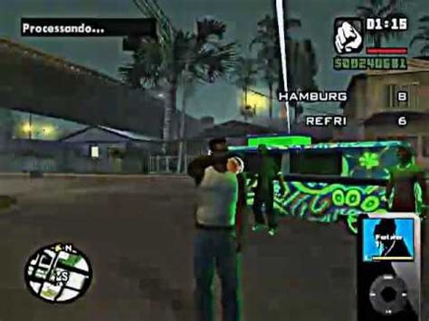 Festa No Gta San Andreas Fogos De Artif Cio Youtube