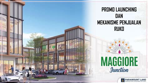 Maggiore Junction Ruko Terlaris Di Gading Serpong