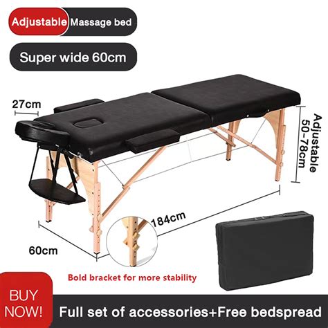 Foldable Sturdy Comfortable Beauty Bed Massage Bed Spa Facial Portable