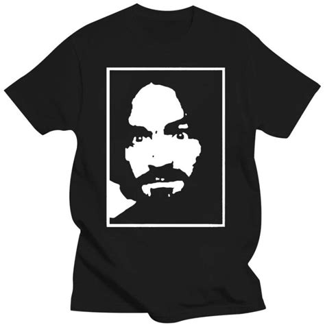 Large Men S Short Sleeves Charles Manson Charlie Dont Surf Tshirt Axl