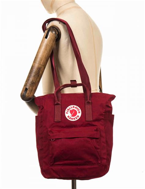 Fjallraven Kanken 14l Totepack Ox Red Bag Shop From Fat Buddha Store Uk