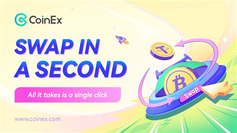 CoinEx Global On Twitter Swap Bitcoin To Other Crypto In Just 1