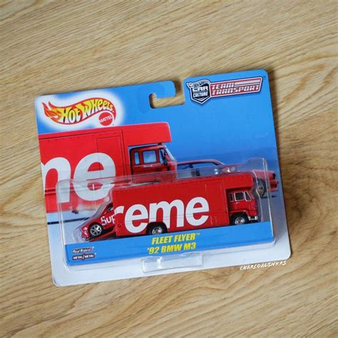 Jual Supreme Hot Wheels Fleet Flyer Bmw M Red Kab Tangerang Charcoal Tokopedia