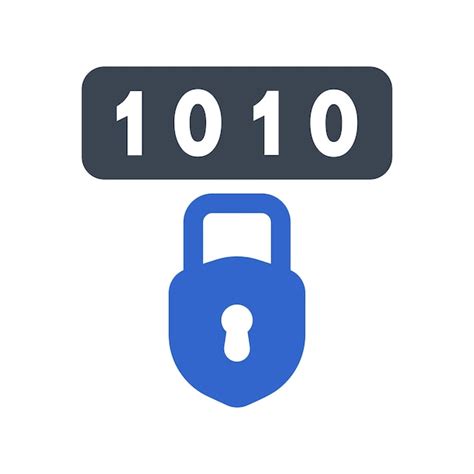 Premium Vector Data Lock Icon