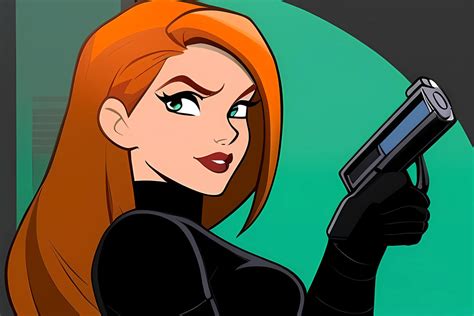 Kim Possible - cartoon design #2 by QuantumReel on DeviantArt