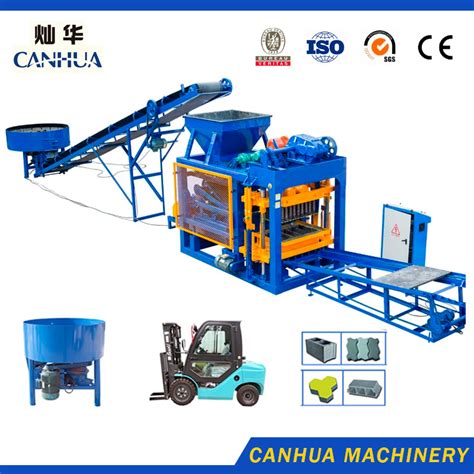 Qt Automatic Plc Control Cement Sand Hollow Block Making Machines