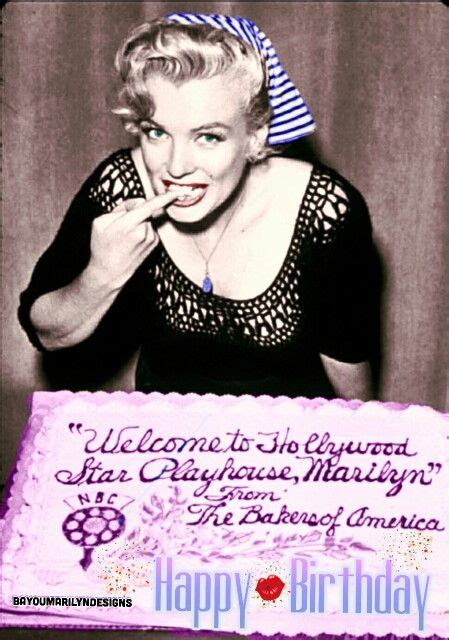 14 Best Marilyn Monroe Birthday Wishes Images On Pinterest Marilyn